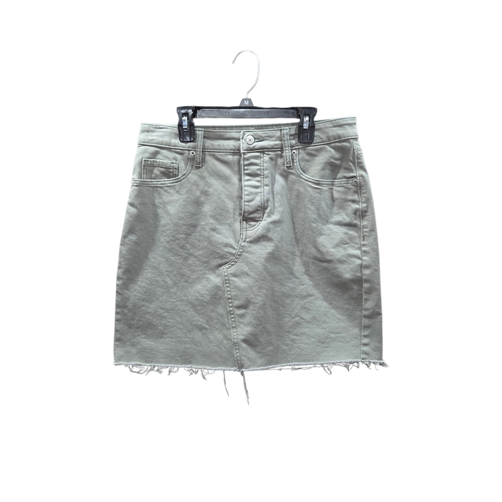 Old Navy Light Olive Mini Skirt